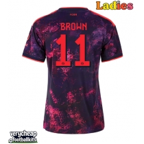 Bayern Munich Nathaniel Brown #11 Replica Third Shirt Ladies 2026-27 Short Sleeve
